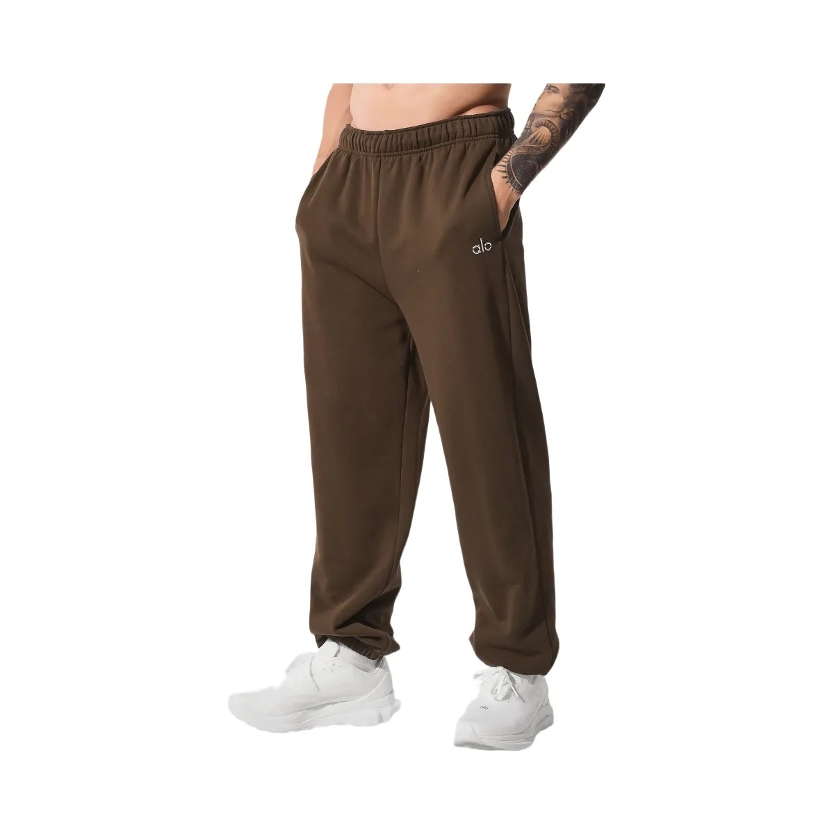 Alo Men's Accolade Sweatpant - Espresso - HypeFly India View 1