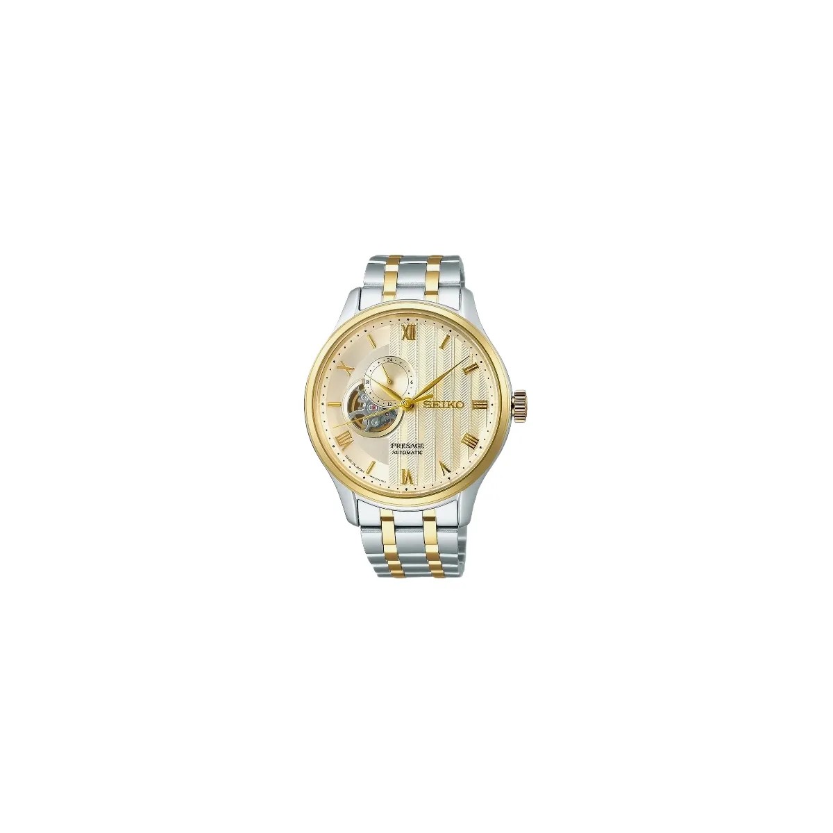 Seiko Presage Japanese Zen Gardens in Gold-toned sand - SSA464J1 Men's - HypeFly India View 1