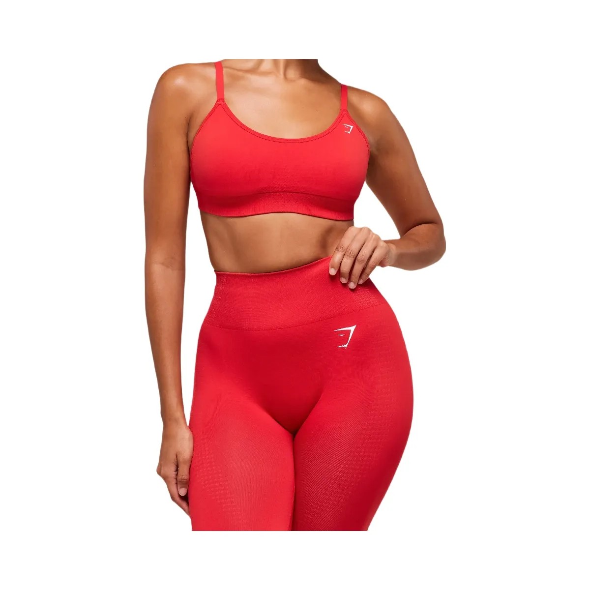 Gymshark Vital Soft Leggings - Velocity Red - HypeFly India View 1