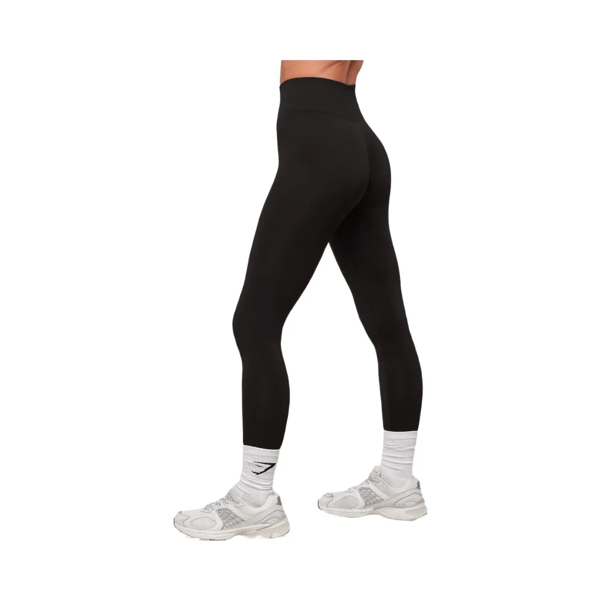 Gymshark Vital Soft Leggings - Black - HypeFly India View 3