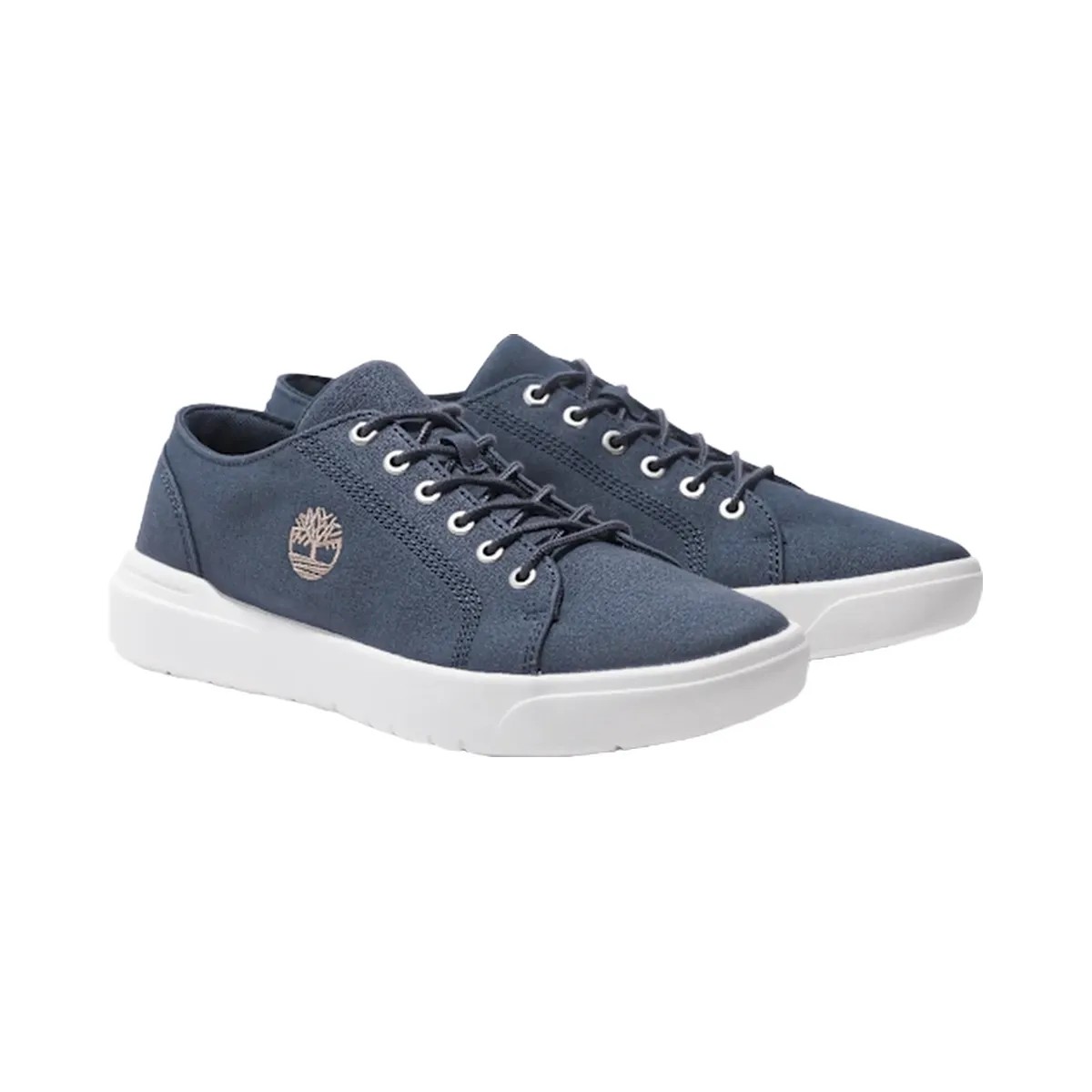 Timberland Seneca Bay Sneaker Dark Blue Canvas Men'S - HypeFly India View 1