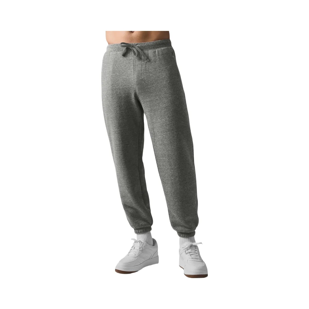Alo Men's Triumph Restore Sweatpant - Grey Triblend - HypeFly India View 1