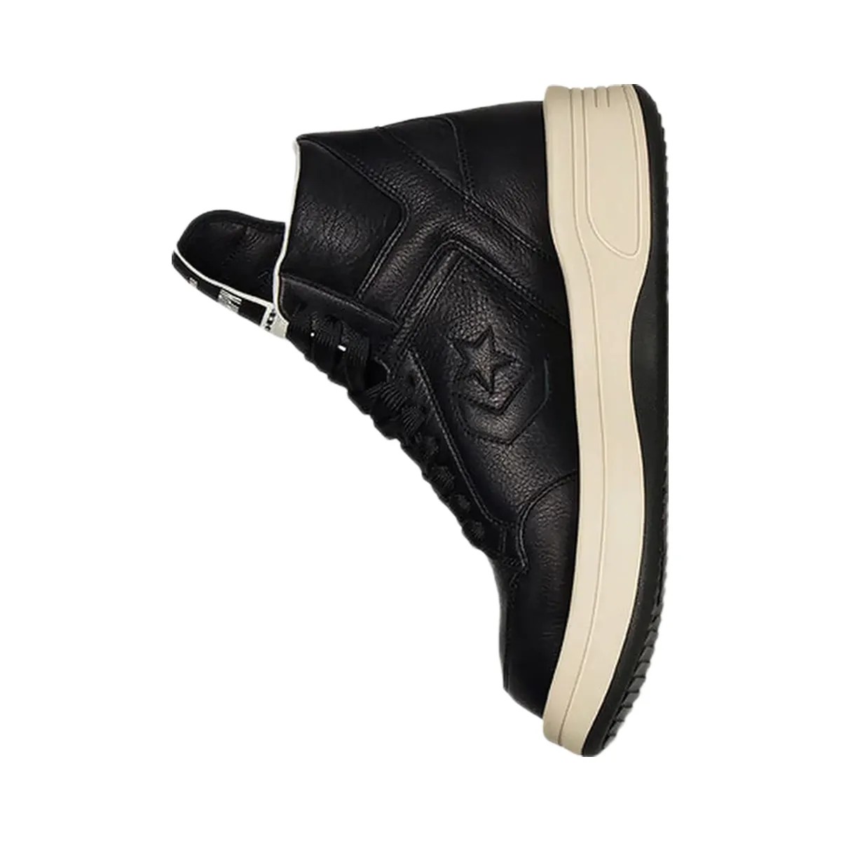 Converse Turbowpn Mid Rick Owens Drkshdw Black - HypeFly India View 5