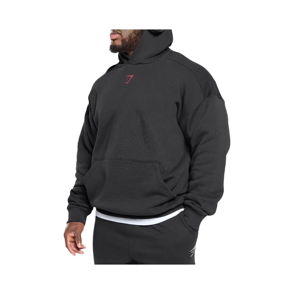 Gymshark Lifting Club Hoodie - Black - HypeFly India View 2