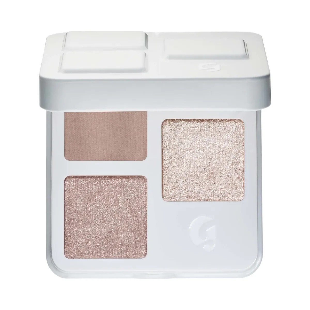 Glossier Monochromes Essential Eyeshadow Trio Palette - Jute - HypeFly India View 1