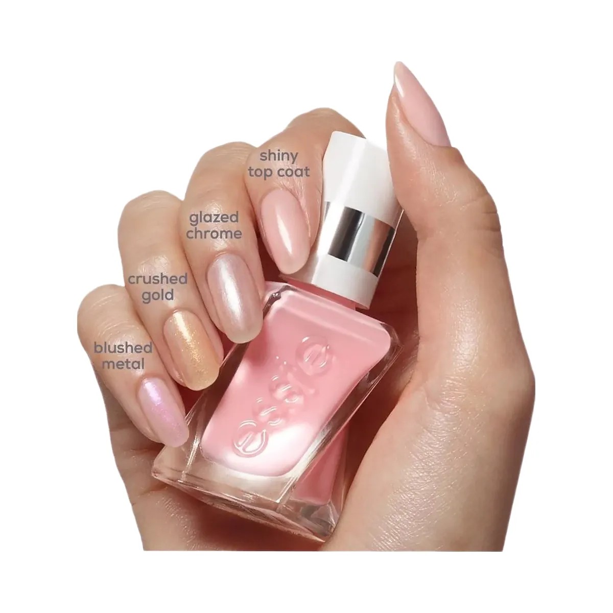 Essie Gel Couture Metallic Glaze Longwear Top Coat - HypeFly India View 5
