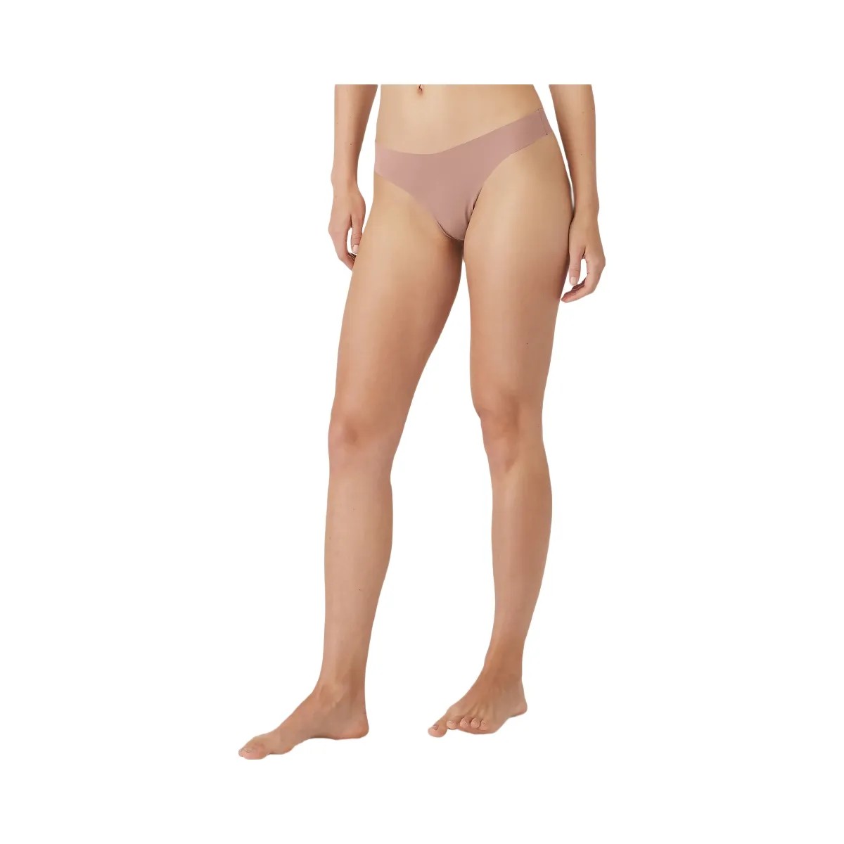 Alo Women's Airbrush Invisible Thong - Smoky Quartz - HypeFly India View 1