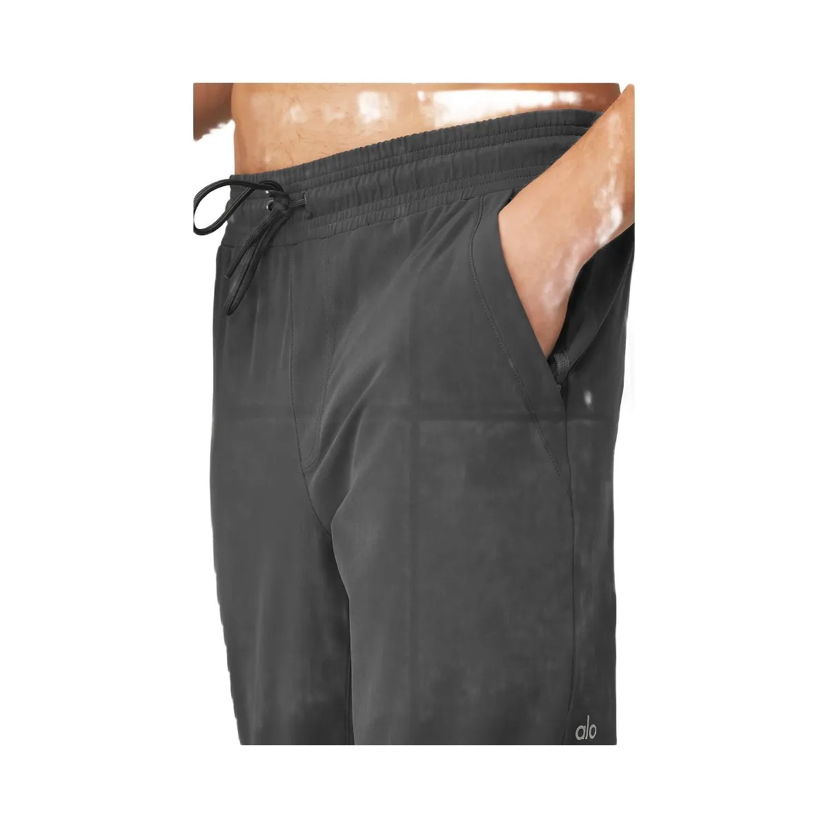 Alo Men's Co-Op 7/8 Pant - Anthracite - HypeFly India View 3