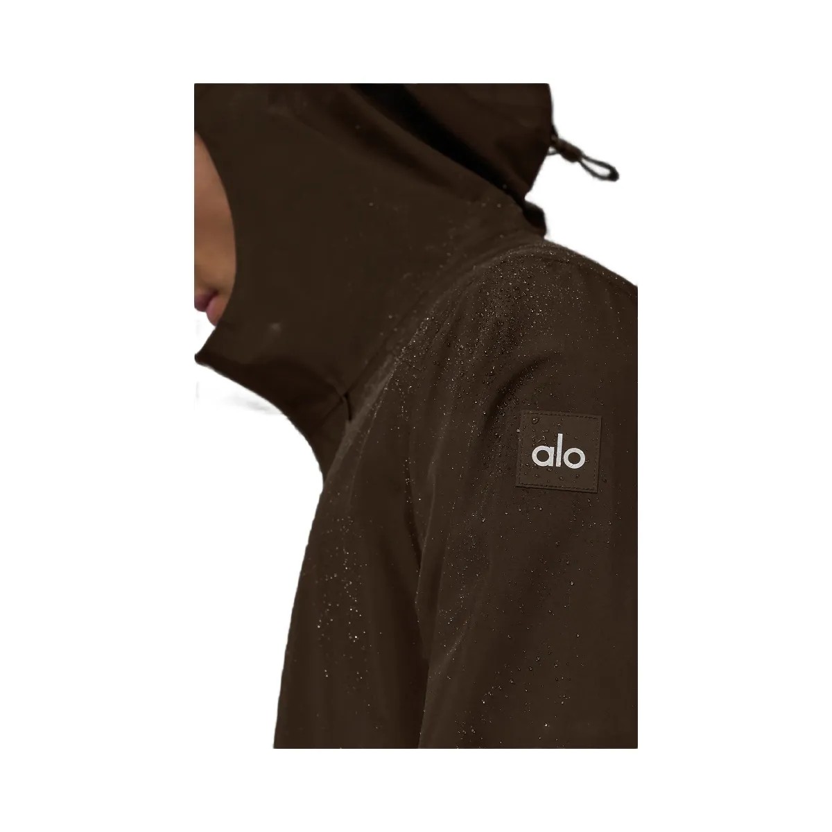 Alo Men's Alpha Shell Jacket - Espresso - HypeFly India View 4