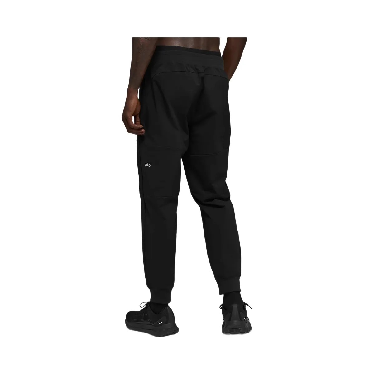 Alo Men's Co-Op Pant (Regular) - Black - HypeFly India View 4