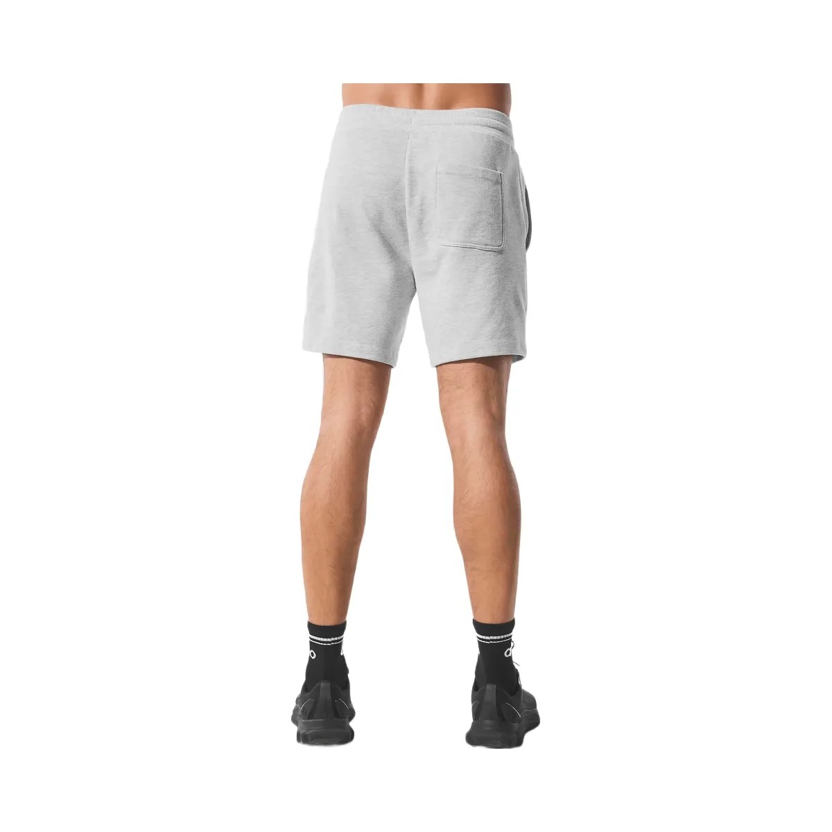 Alo Men's Chill Short - Athletic Heather Grey - HypeFly India View 4