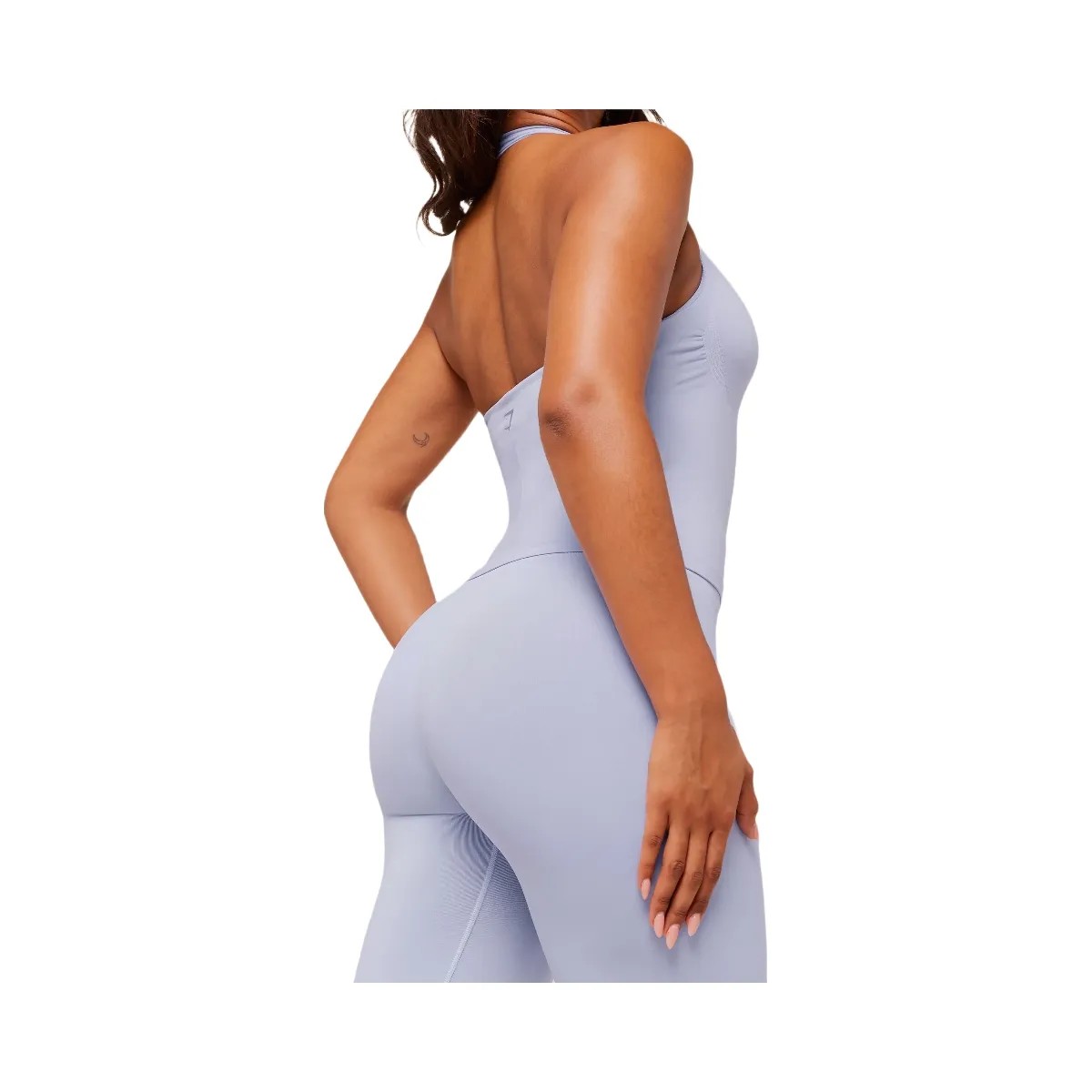 Gymshark Soft Sculpt Flared Leggings - Peri Blue - HypeFly India View 5