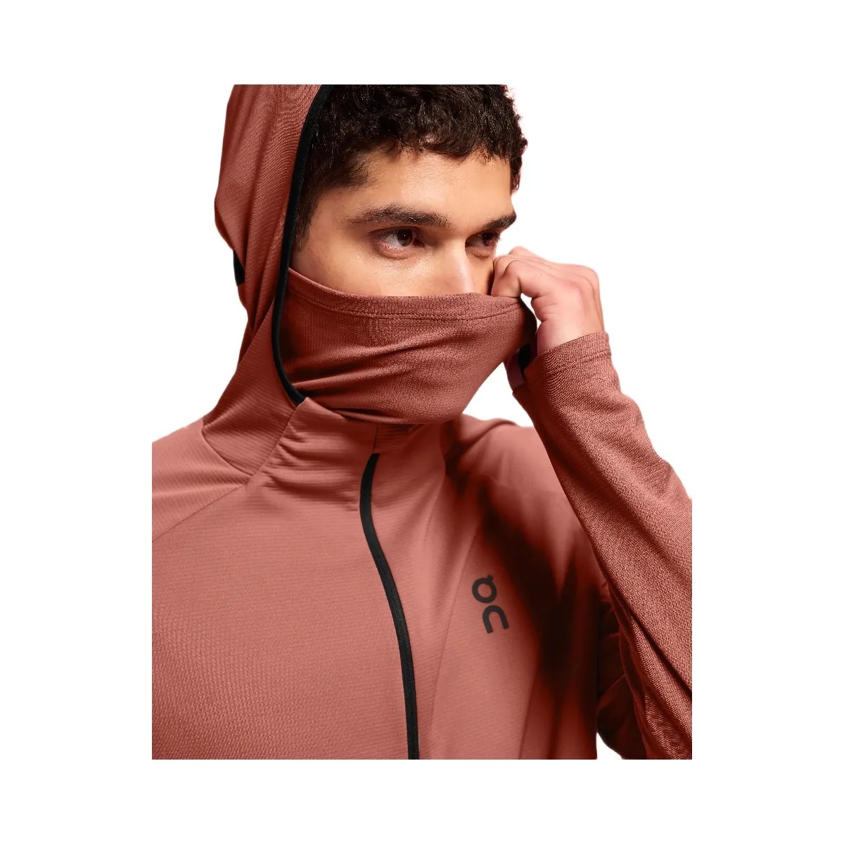 On Climate Zip Hoodie Auburn - HypeFly India View 4