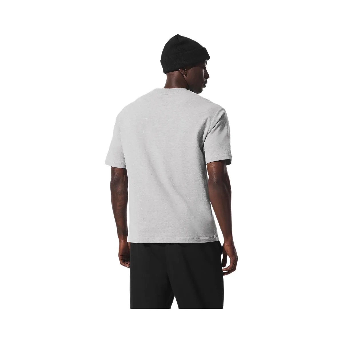Alo Men's Double Take Short Sleeve - Athletic Heather Grey - HypeFly India View 3