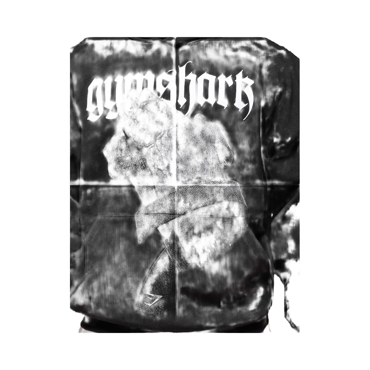 Gymshark Prayer Hands Hoodie - Black - HypeFly India View 5