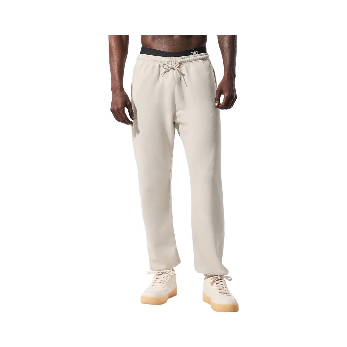 Alo Men's Chill Sweatpant - Bone - HypeFly India View 1