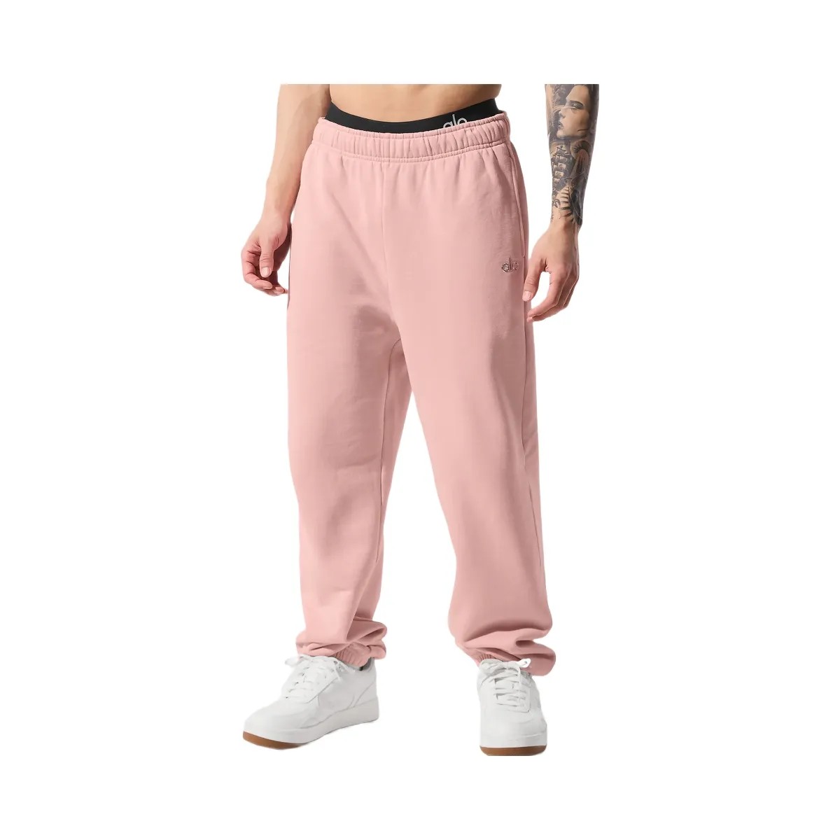 Alo Men's Accolade Sweatpant - Pink Quartz - HypeFly India View 1