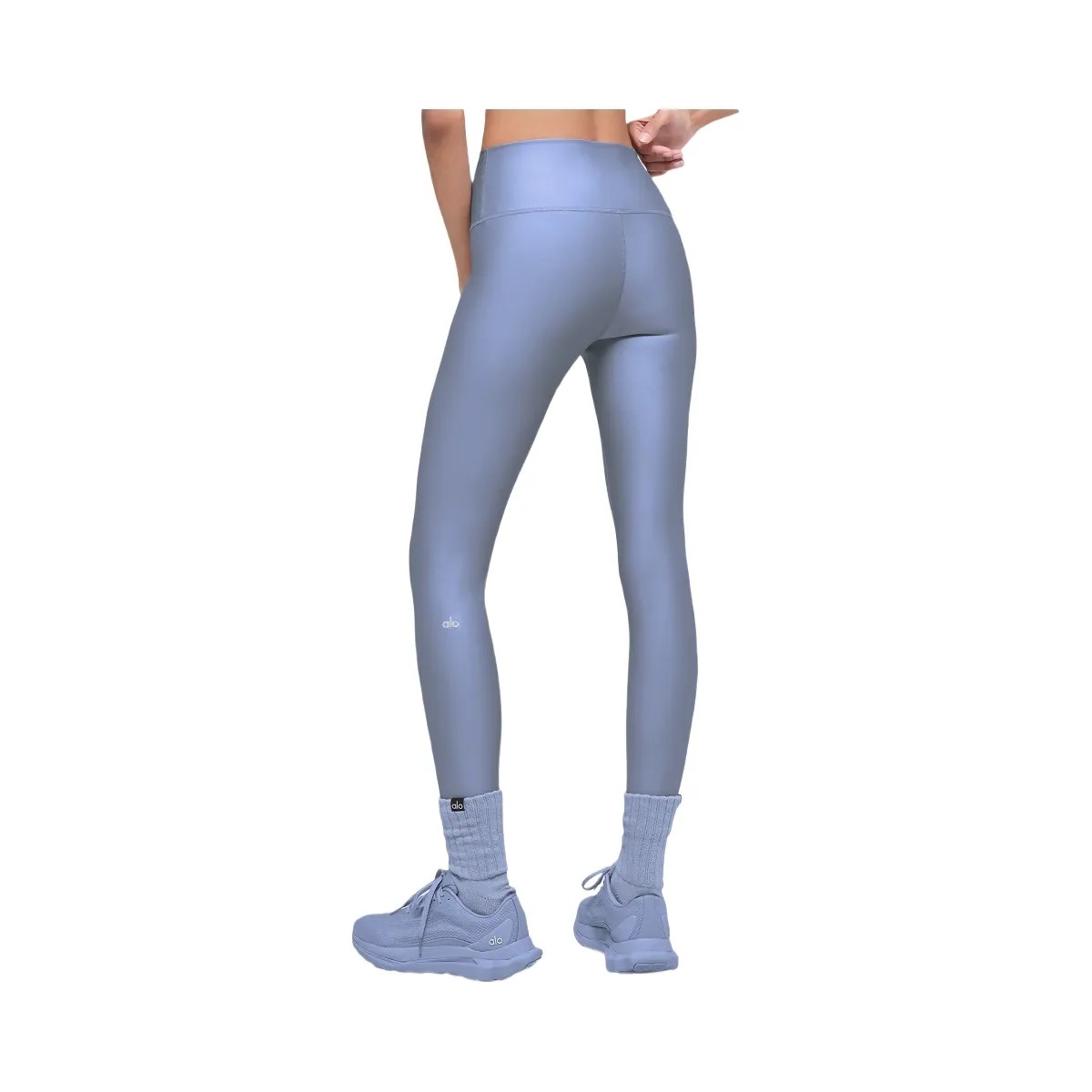 Alo Women's 7/8 High-Waist Airlift Legging - Winter Frost - HypeFly India View 2