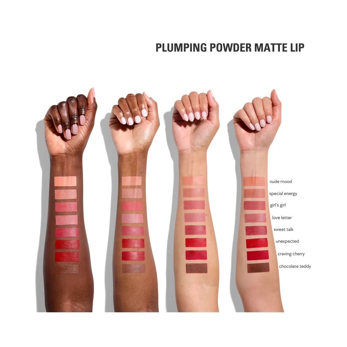 KYLIE COSMETICS Plumping Powder Matte Lip 'Chocolate Teddy' - HypeFly India View 3