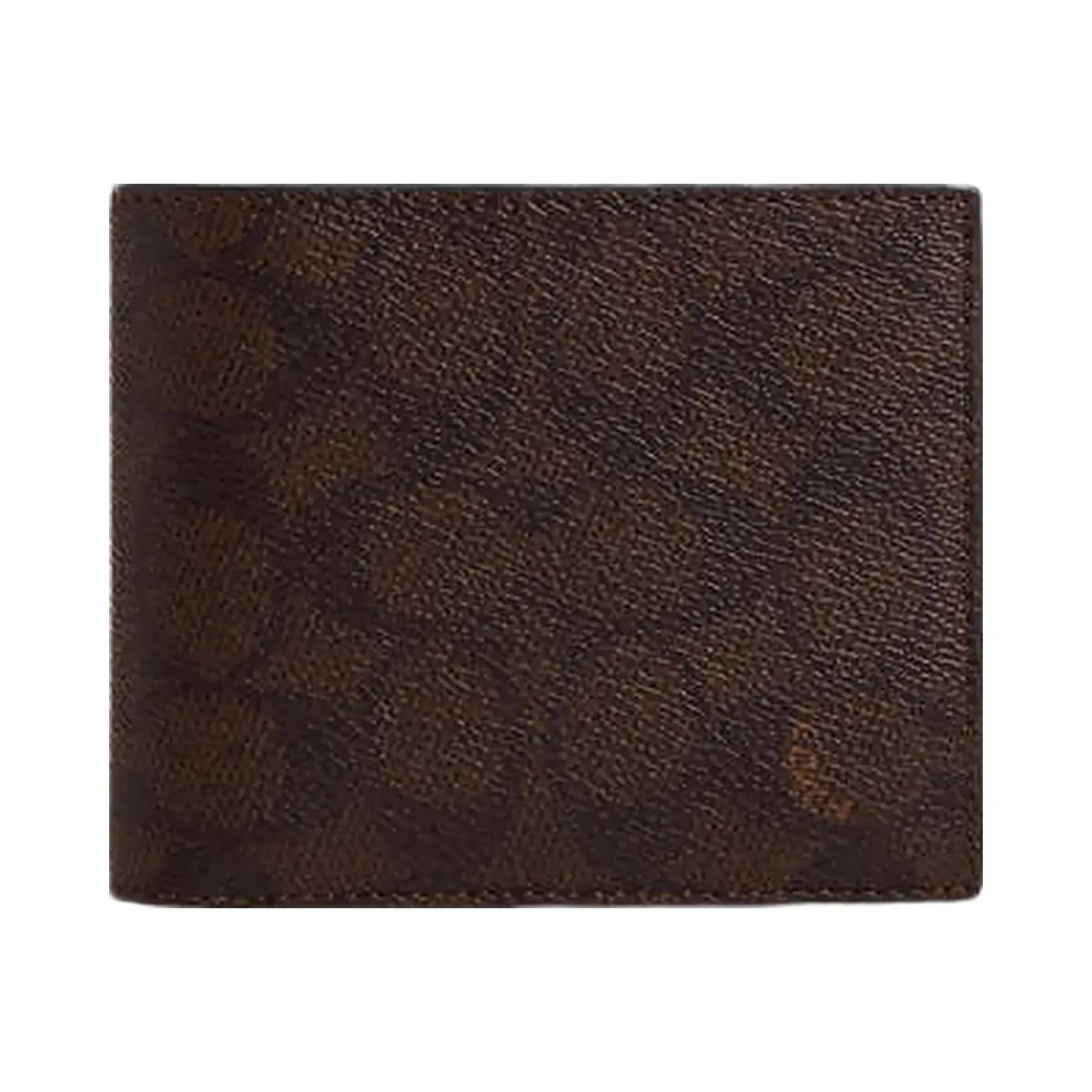 Coach 3 In 1 Wallet In Signature Canvas Signature Canvas-Mahogany Multi - HypeFly India View 1