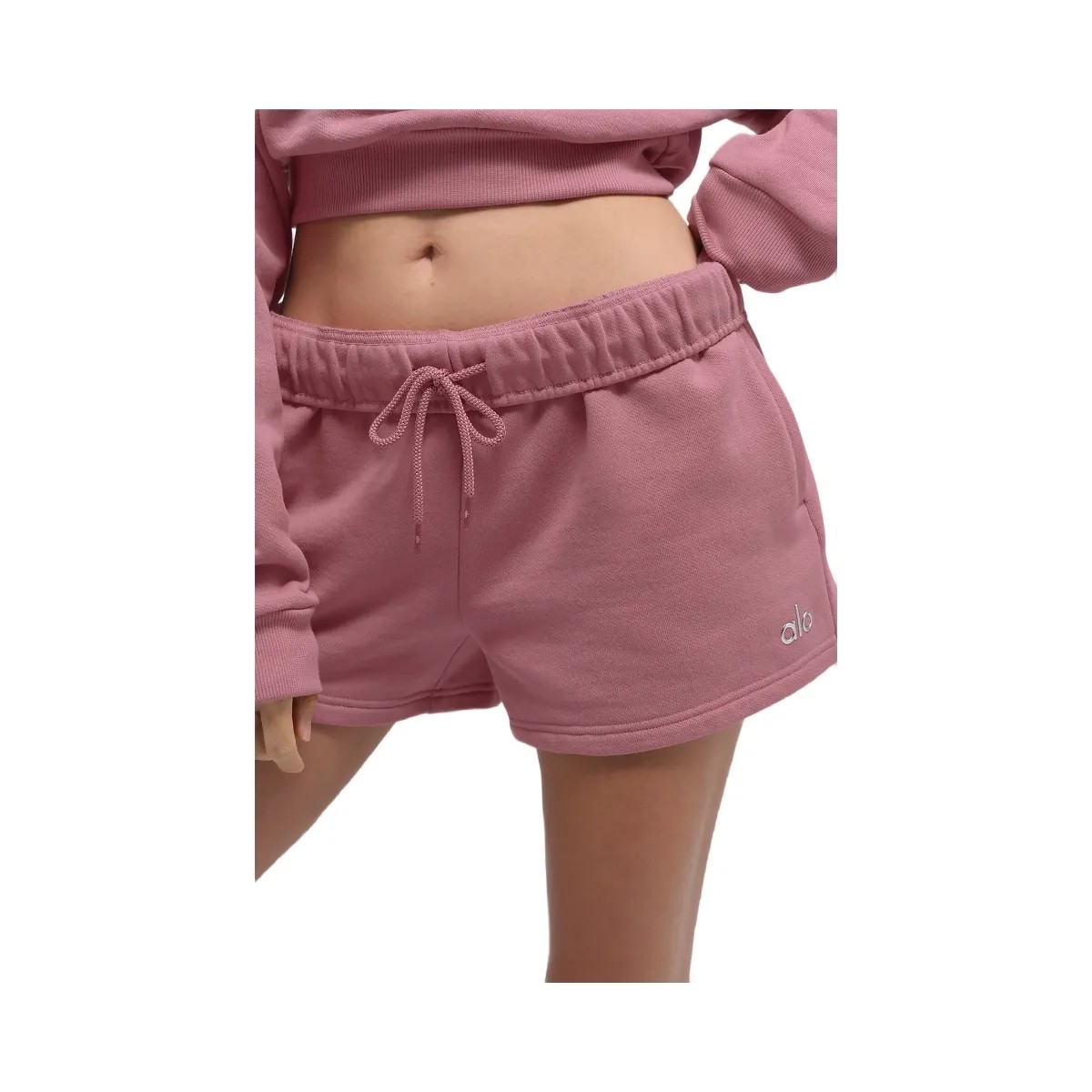 Alo Women's Accolade Short - Pink Wild Rose - HypeFly India View 4