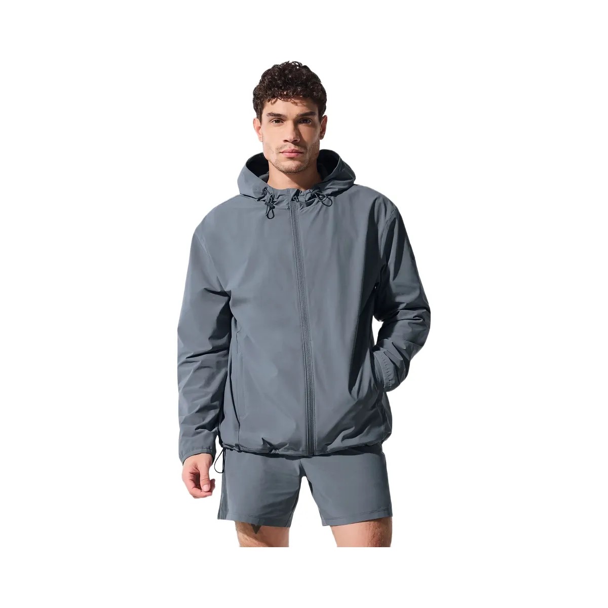 Alo Men's Performance On-The-Go Jacket - Steel Grey - HypeFly India View 1