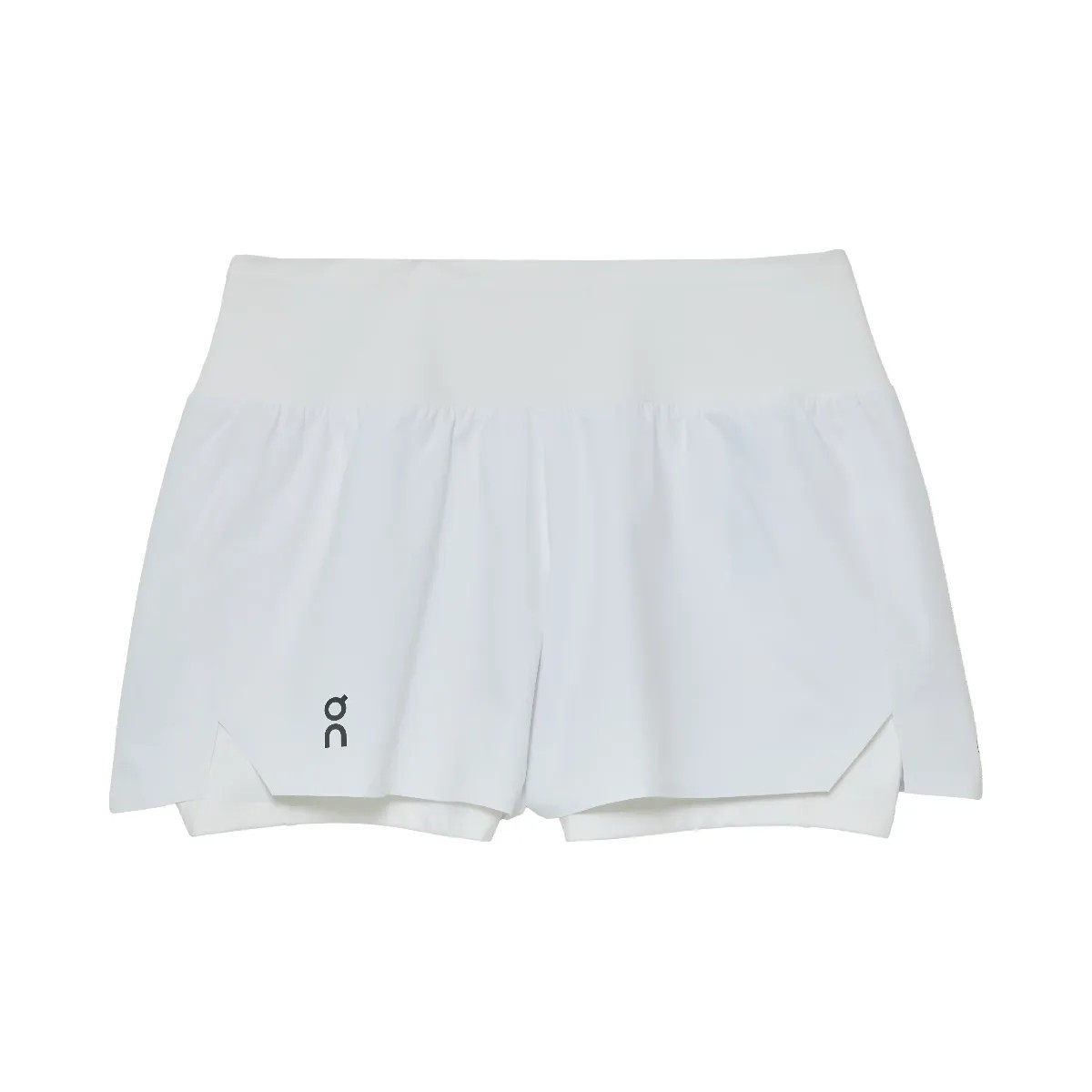On Court Shorts White - HypeFly India View 1
