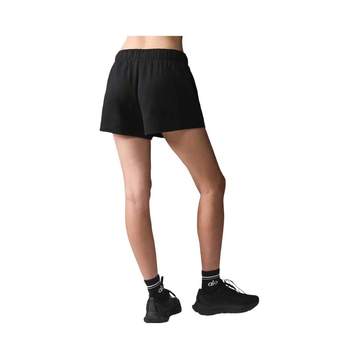 Alo Women's Accolade Short - Black - HypeFly India View 3