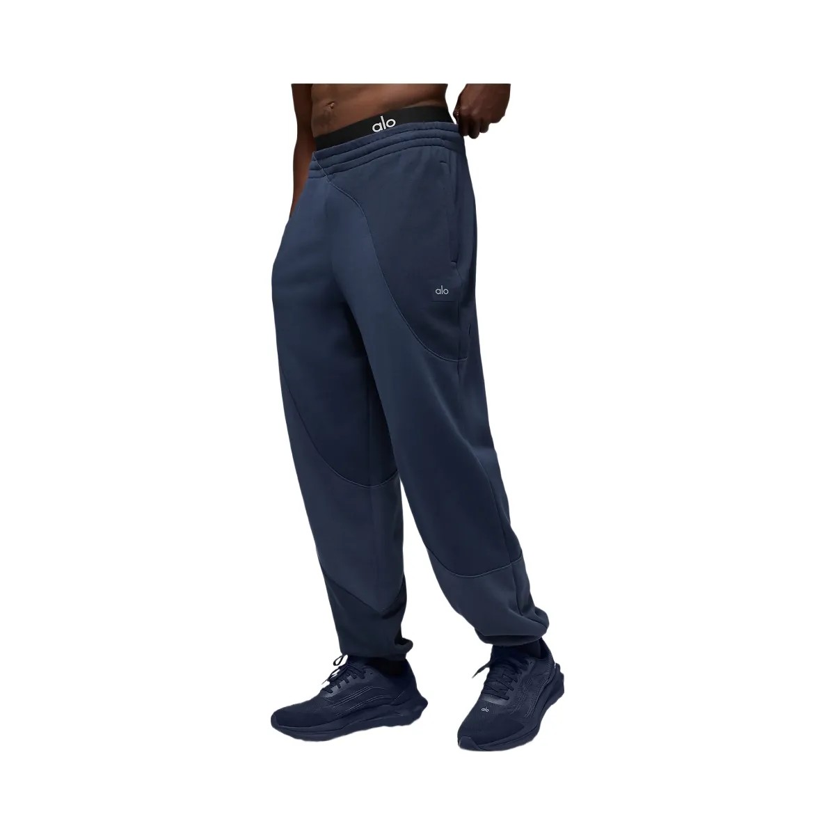 Alo Men's Make Waves Sweatpant - Navy Tonal - HypeFly India View 3