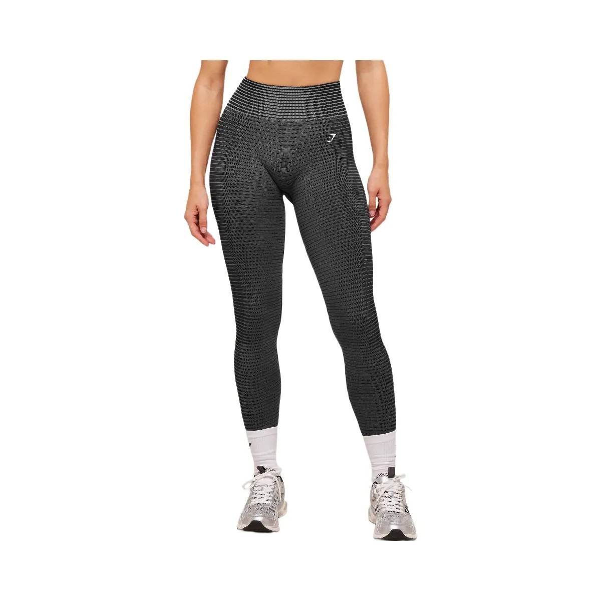 Gymshark Sport Seamless Leggings - GS Onyx Grey/GS Black - HypeFly India View 1
