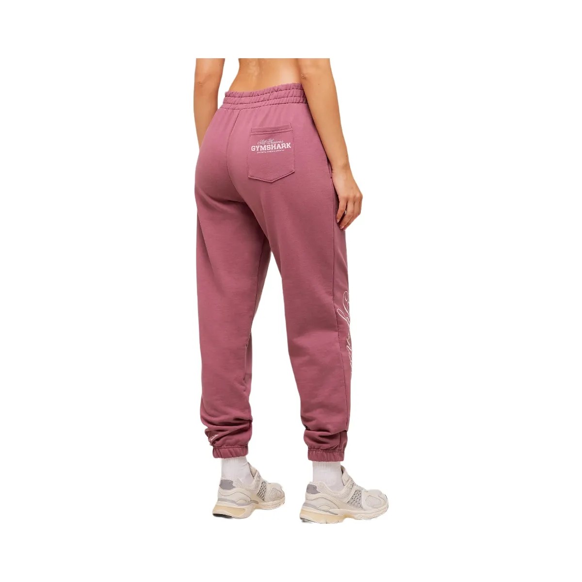 Gymshark All Seasons Graphic Jogger - Reset Pink - HypeFly India View 2
