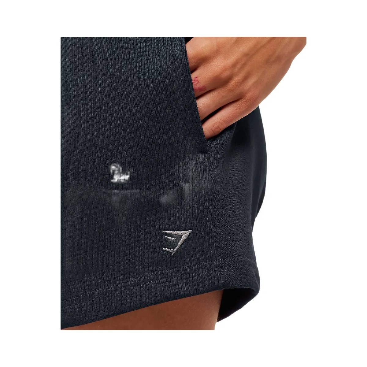 Gymshark Collegiate Graphic Short - Heavy Blue - HypeFly India View 5