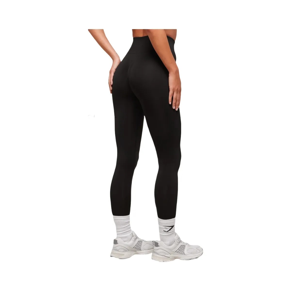 Gymshark Vital Soft Leggings - Black - HypeFly India View 2
