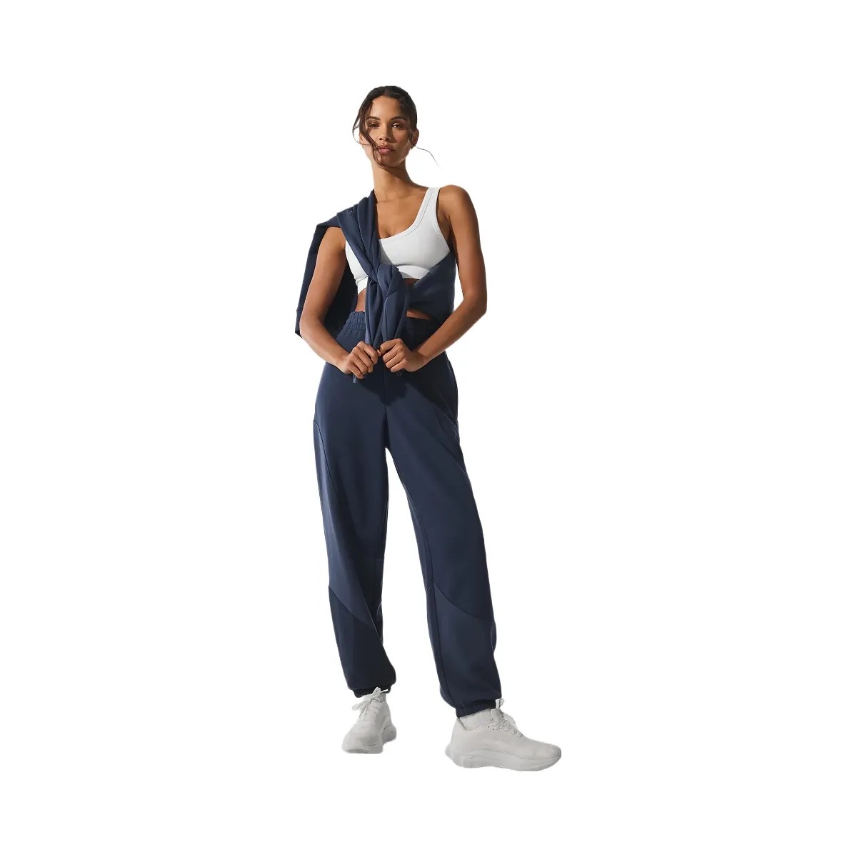 Alo Make Waves Sweatpant - Navy Tonal - HypeFly India View 3