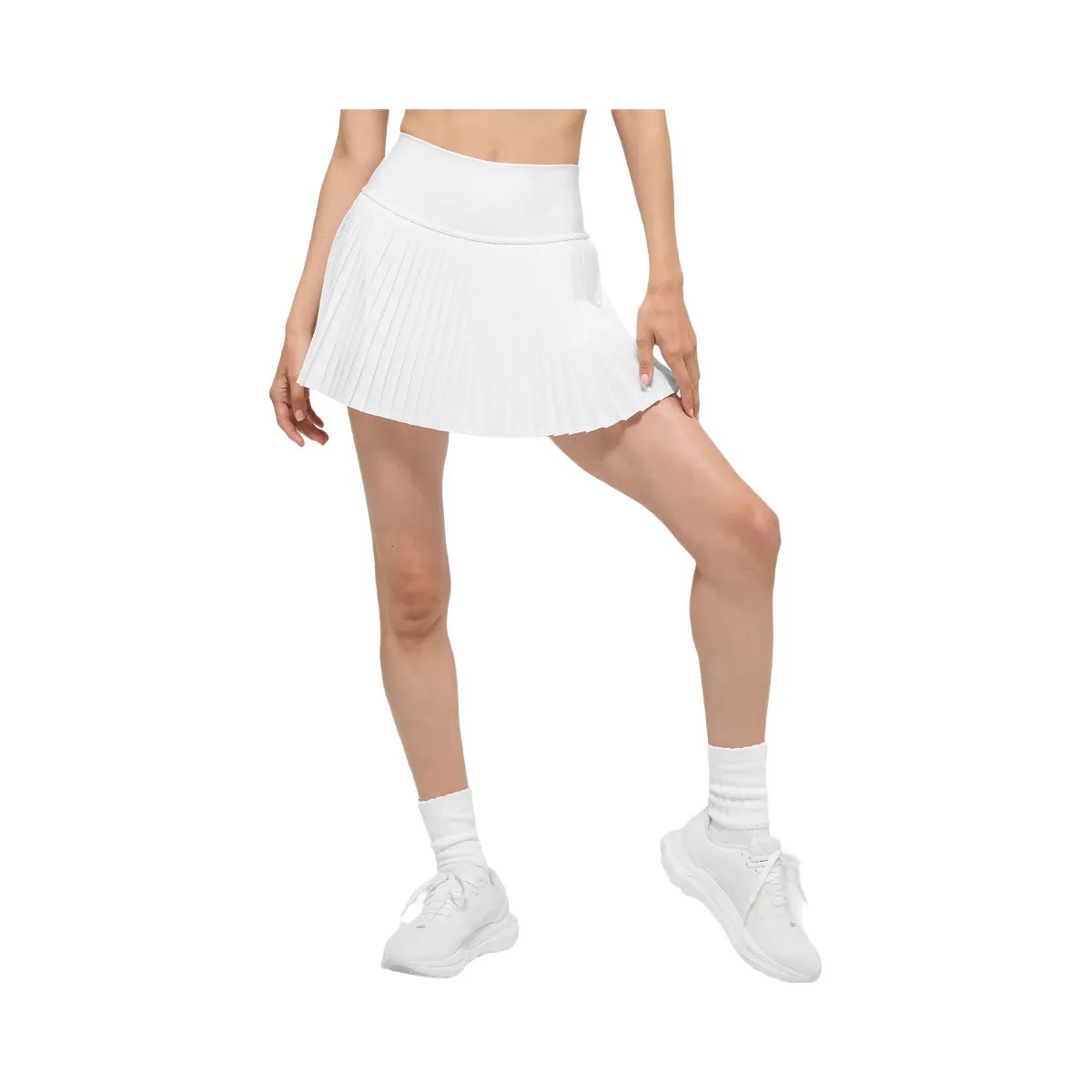 Alo Women's Grand Slam Tennis Skirt - White - HypeFly India View 1