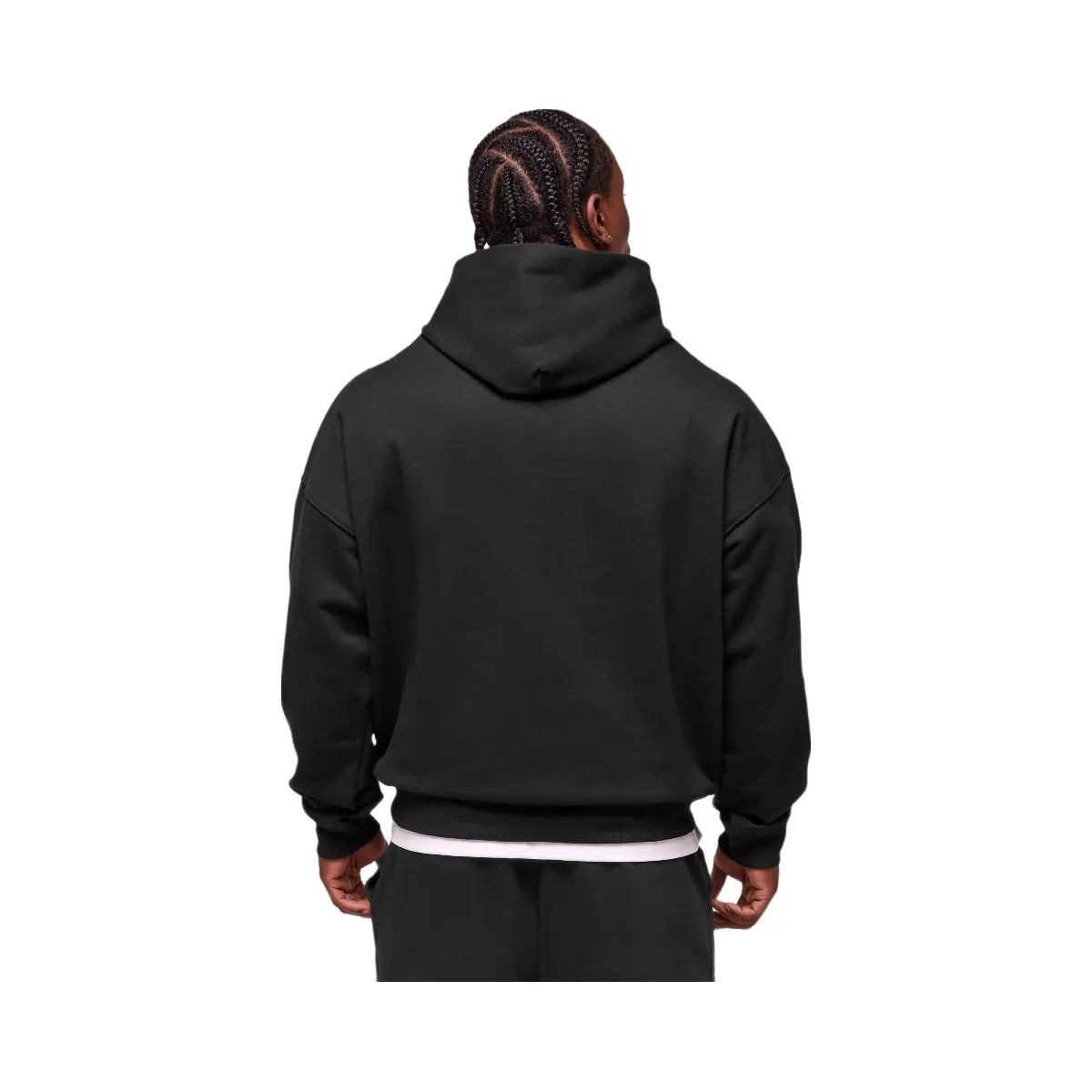 Gymshark Pocket Graphic Hoodie - Black - HypeFly India View 2
