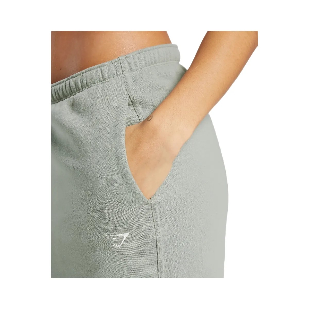 Gymshark Cosy Fleece Jogger - Stone Grey - HypeFly India View 5