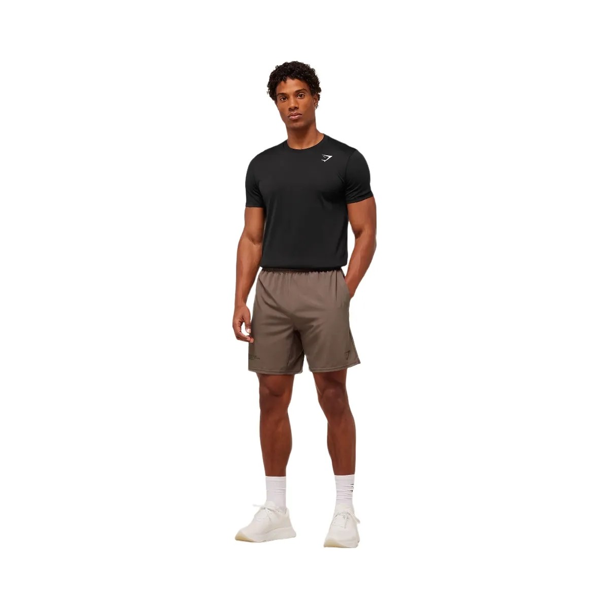 Gymshark Conditioning Club Shorts - Soft Brown/Archive Brown - HypeFly India View 6