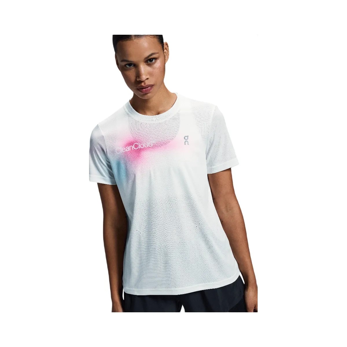 On Pace-T Undyed | Pink - HypeFly India View 3
