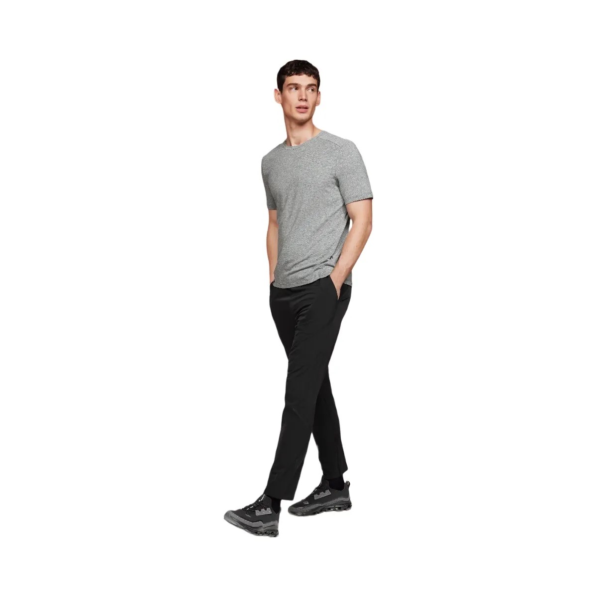 On Active-T Grey - HypeFly India View 4