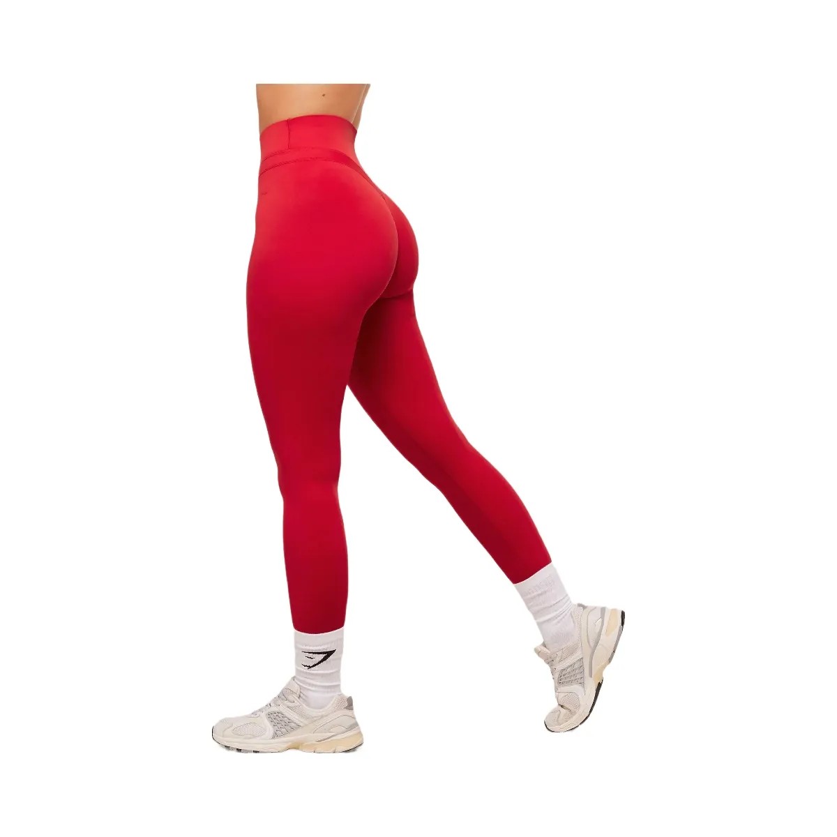 Gymshark Whitney Leggings - Carmine Red - HypeFly India View 3