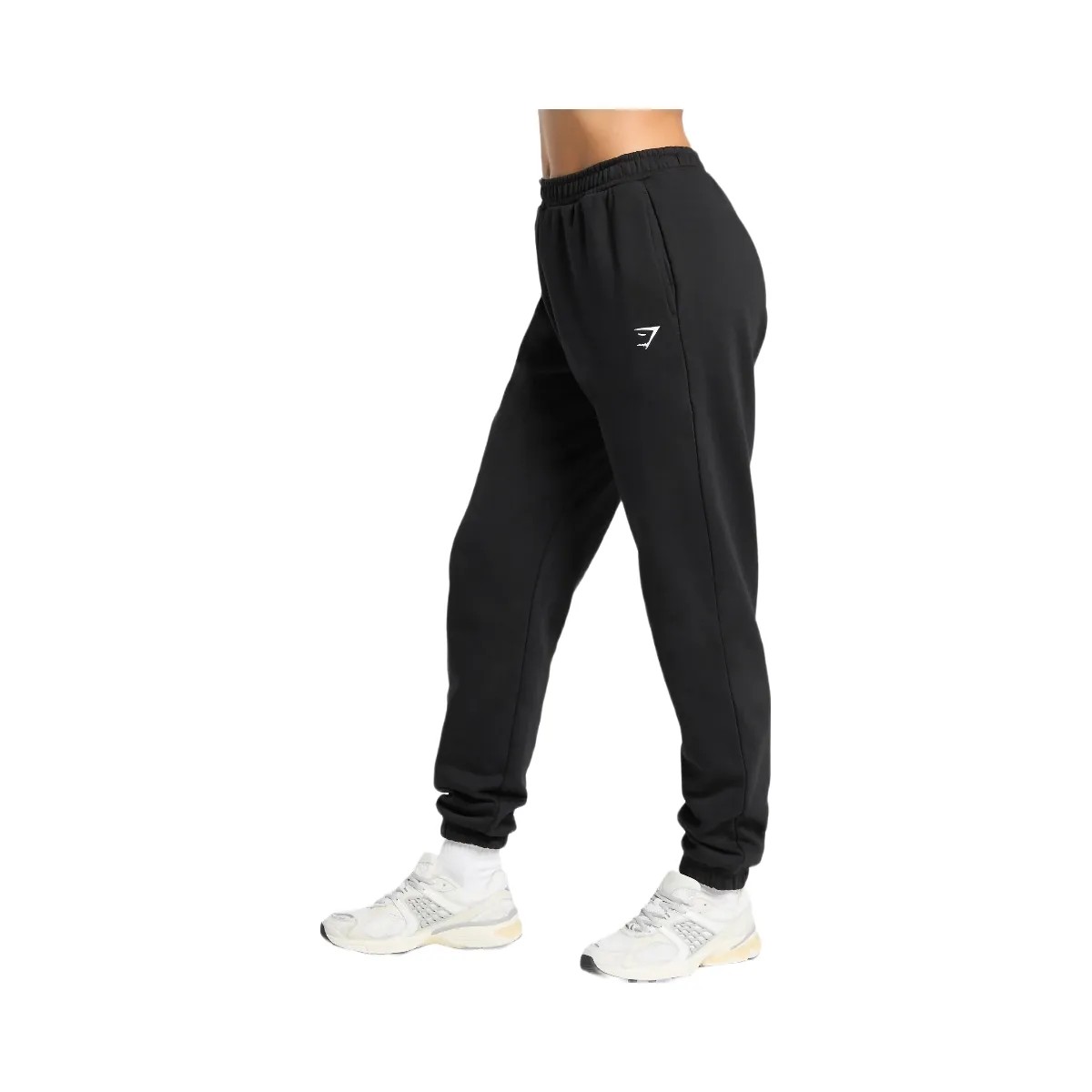 Gymshark Training Fleece Tall Joggers - Black - HypeFly India View 3