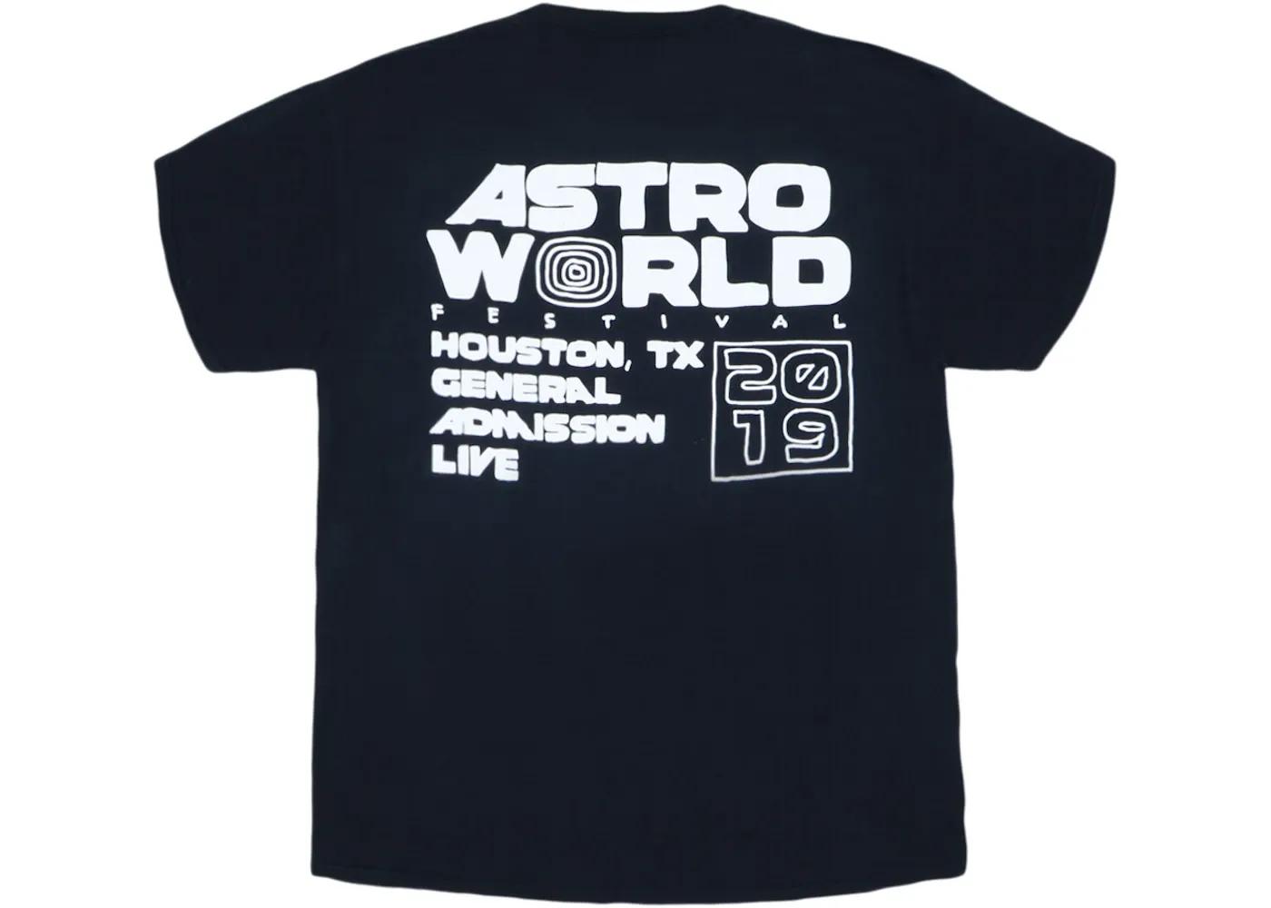 Buy Travis Scott Astro Fest Black Tee now Hype Fly India