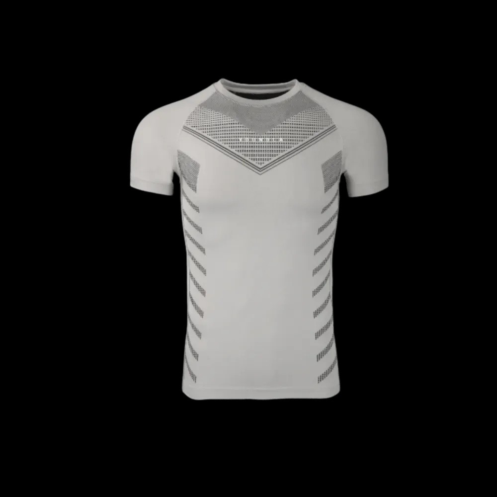 Young LA Superhero Compression Tees Cement - HypeFly India View 1