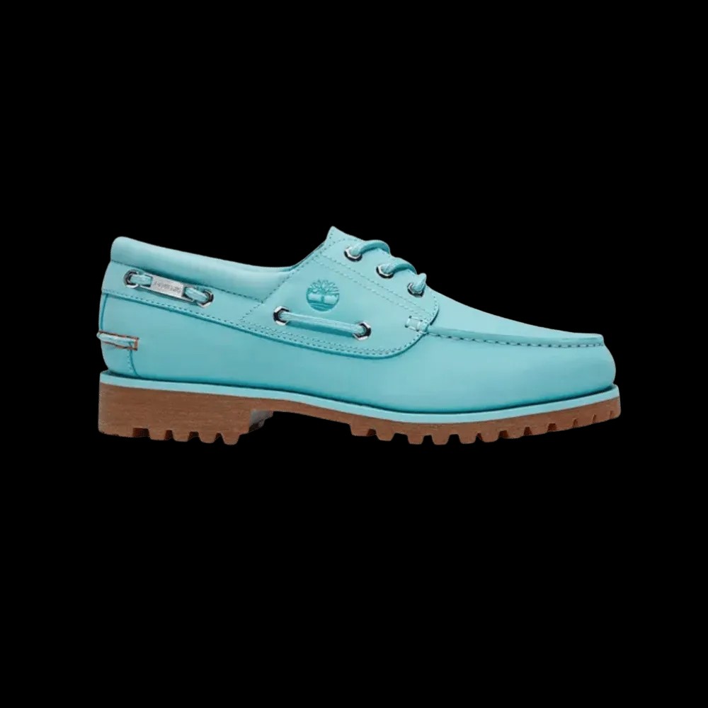 Jacquemus x Timberland 3-Eye Lug Boat 'Aqua' - HypeFly India View 1