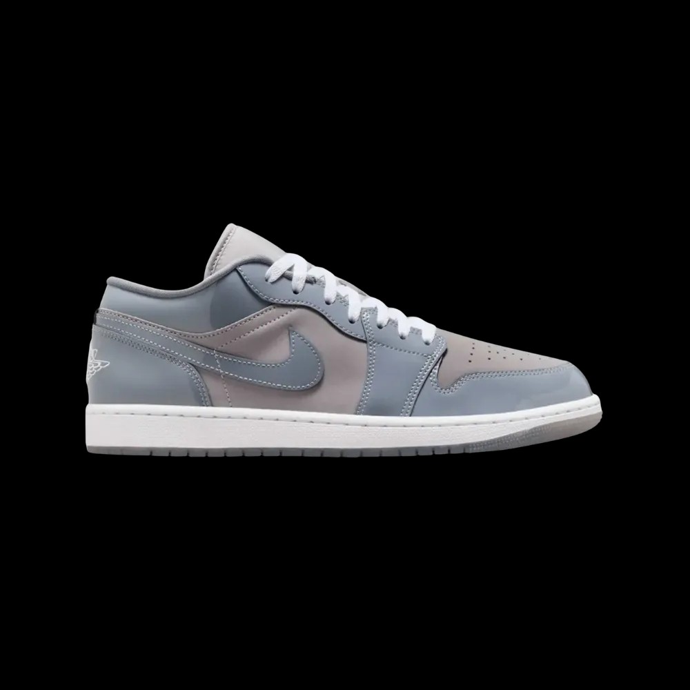 Nike Air Jordan 1 Low SE 'Patent Cool Grey' - HypeFly India View 1