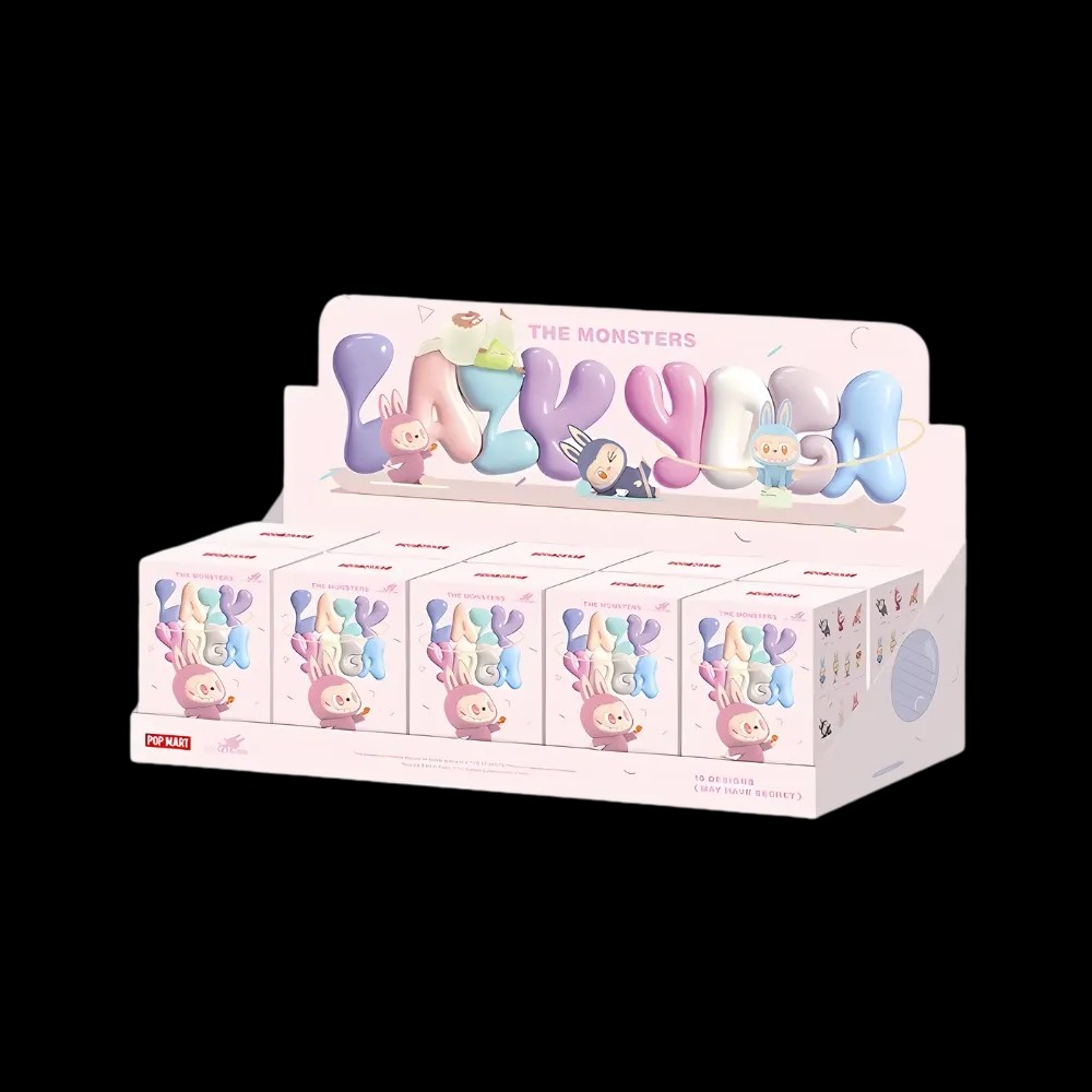 Pop Mart Labubu The Monsters Lazy Yoga Series Figures Sealed Case (10 Blind Boxes) - HypeFly India View 1