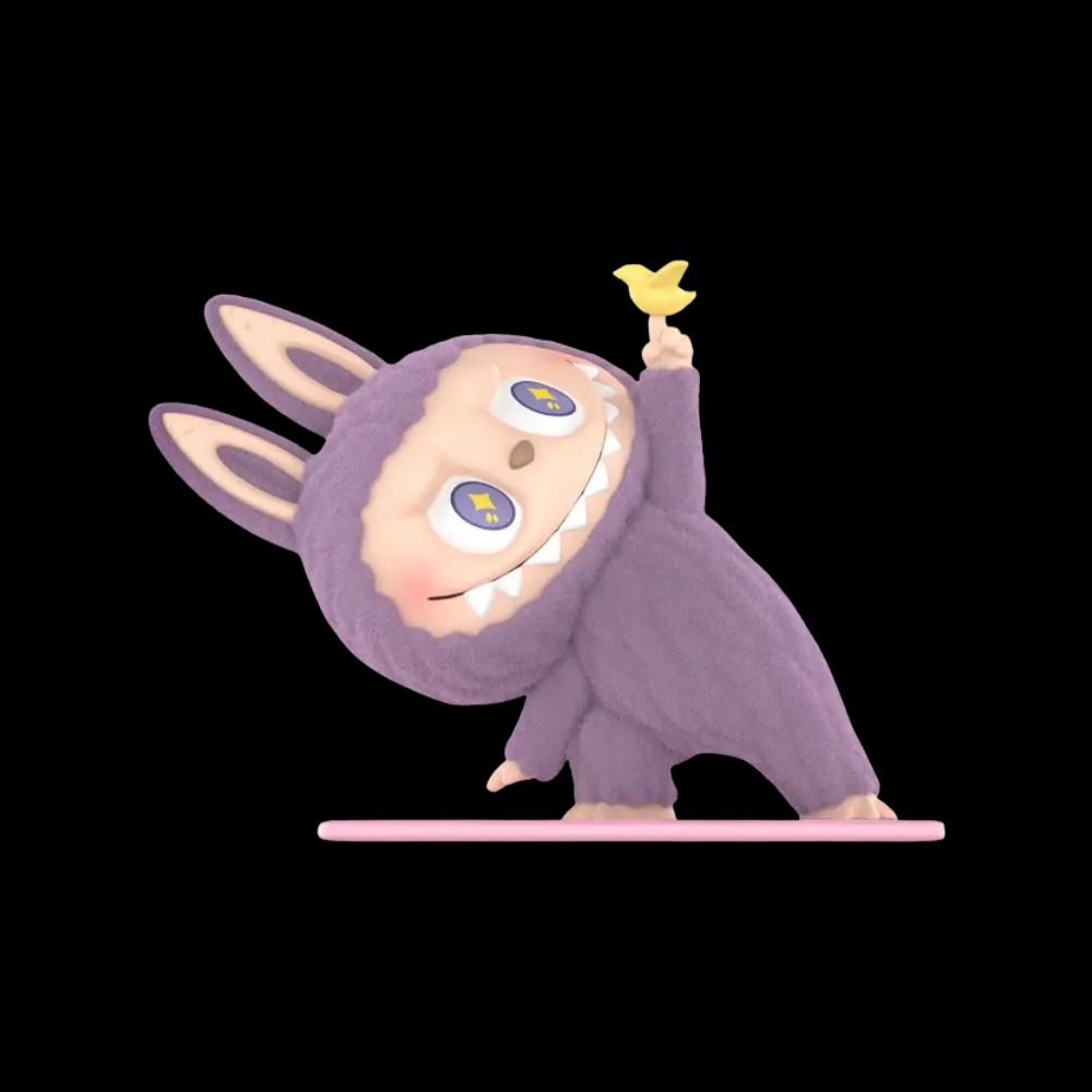 Pop Mart THE MONSTERS Labubu Lazy Yoga Series Little Bird Figure - HypeFly India View 1