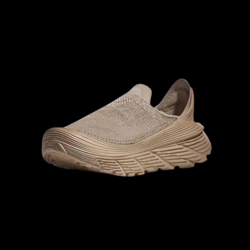 Hoka Restore TC 'Dune Oxford Tan' - HypeFly India View 4
