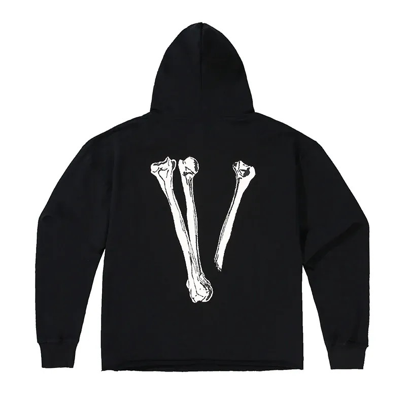 Vlone bone printed Hoodie - HypeFly India View 1